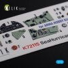 KELIK K72115 Sea Hurricane Mk I interior 3D decals for Arma Hobby kit 1/72